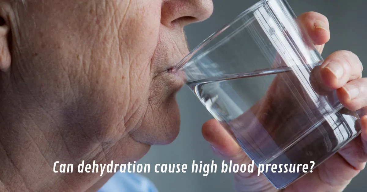 Can dehydration cause high blood pressure